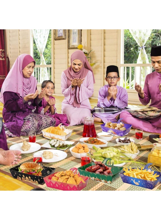 24-Piece Paper Food Tray Boxes For Chips Corn Chips Candy Party Supplies - Image 3